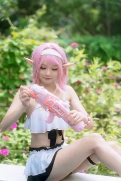 [YITUYU艺图语]2023.08.23 爱希莉娅cos 奶糕[27+1P/385MB] - 1