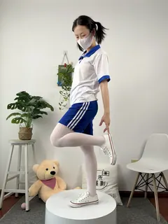 三禾摄影 NO.090 校服 白丝 帆布鞋[366P/1V/1.28GB] - 4