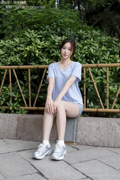 甜予摄影 NO.259 小俏-运动鞋、淡黄色棉袜、裸足[139P/2V/7.80GB] - 3