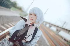 阿半今天很开心 NO.058 – 铁道上的忍者[27P/401MB] - 2