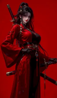AI绘画 1168 国漫女神_林丁图包[78P/564M]