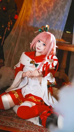 冉冉不甜v NO.001 – 爱莉希雅圣诞[33P/146MB] - 2