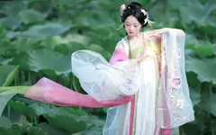 [YITUYU艺图语]2023.09.04 汉服荷花写真 努力化妆的岁岁[21+1P/235MB]