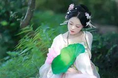 [YITUYU艺图语]2023.09.04 汉服荷花写真 努力化妆的岁岁[21+1P/235MB] - 4