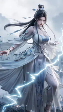 AI绘画 1189 诛仙-陆雪琪[159P/1136M] - 1