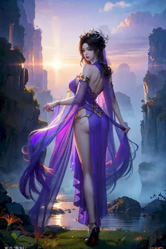 AI绘画 1192 凡人修仙传-紫灵[25P/223M] - 1