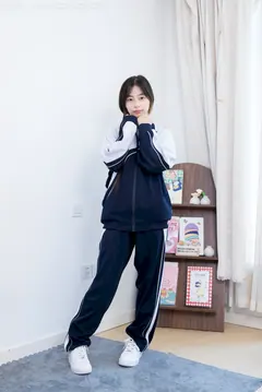 勿恋传媒 NO.2830 水晶-板鞋、纯白棉袜、裸足、校服[157P/1V/4.20GB] - 1