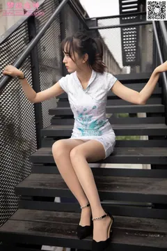 [MSLASS梦丝女神] 2019-10-24 玥玥 工业区的肉丝旗袍 [73P/1V/903MB] - 1