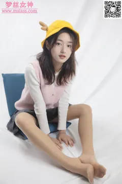 [MSLASS梦丝女神] 2019-12-08 璇璇 9分颜值 小黄鸭帽 [63P/450MB] - 1