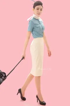 [TouTiao头条女神] 2019.04.01 COS大韩航空空姐[39P/17M] - 5