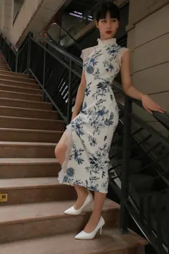 [SiHua思话]SH187 诗诗 穿肉丝的旗袍女神 [50P/101MB] - 1
