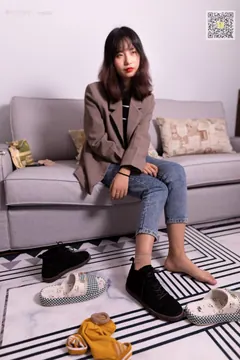 [LSS山茶摄影]NO.278 婷婷 丝袜棉袜哪个是你最爱 [82P/0.98G] - 3