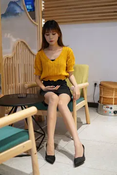 [萌甜物语]XM105《金麦色针织衫-琪琪》[97P/1V/204MB] - 2